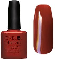 CND SHELLAC – BRICK KNIT – NEW COLLECTION