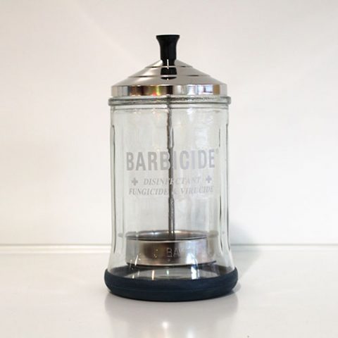 barbicide-glass